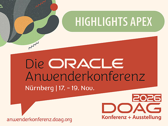 Artwork zur Oracle Anwenderkonferenz